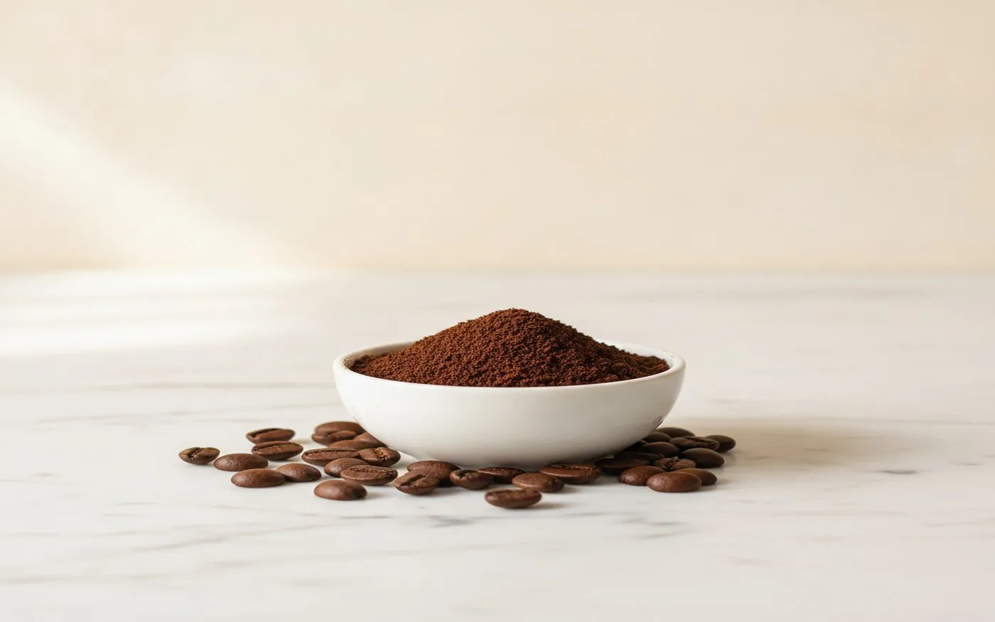 Coffee grinder burr closeup