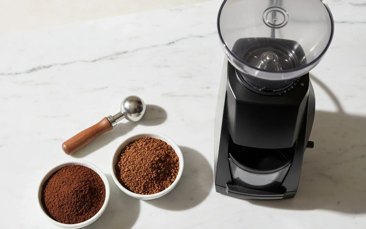 Espresso grind size comparison
