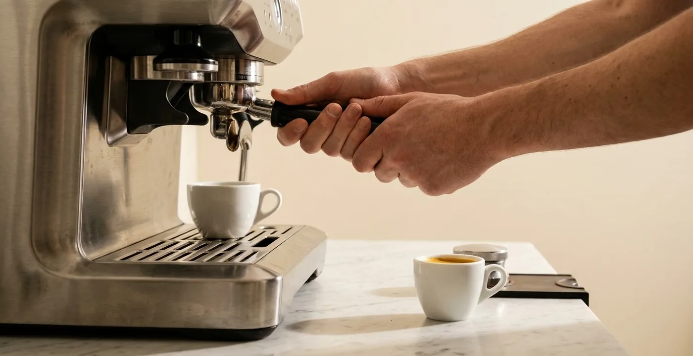 Barista course - espresso technique in practice