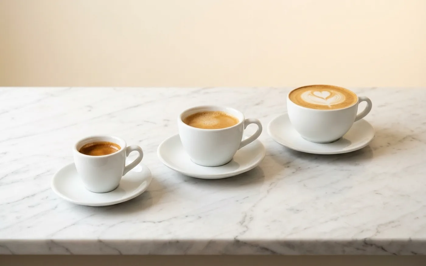 Espresso in a ceramic cup showcasing barista skill levels