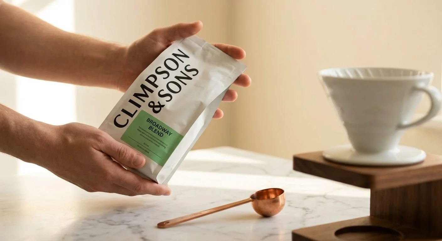 Climpson and Sons Estate Espresso coffee beans, East London speciality roastery