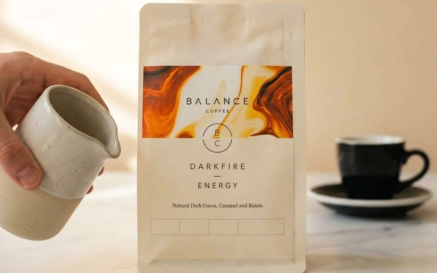 Balance Coffee Darkfire Energy bag
