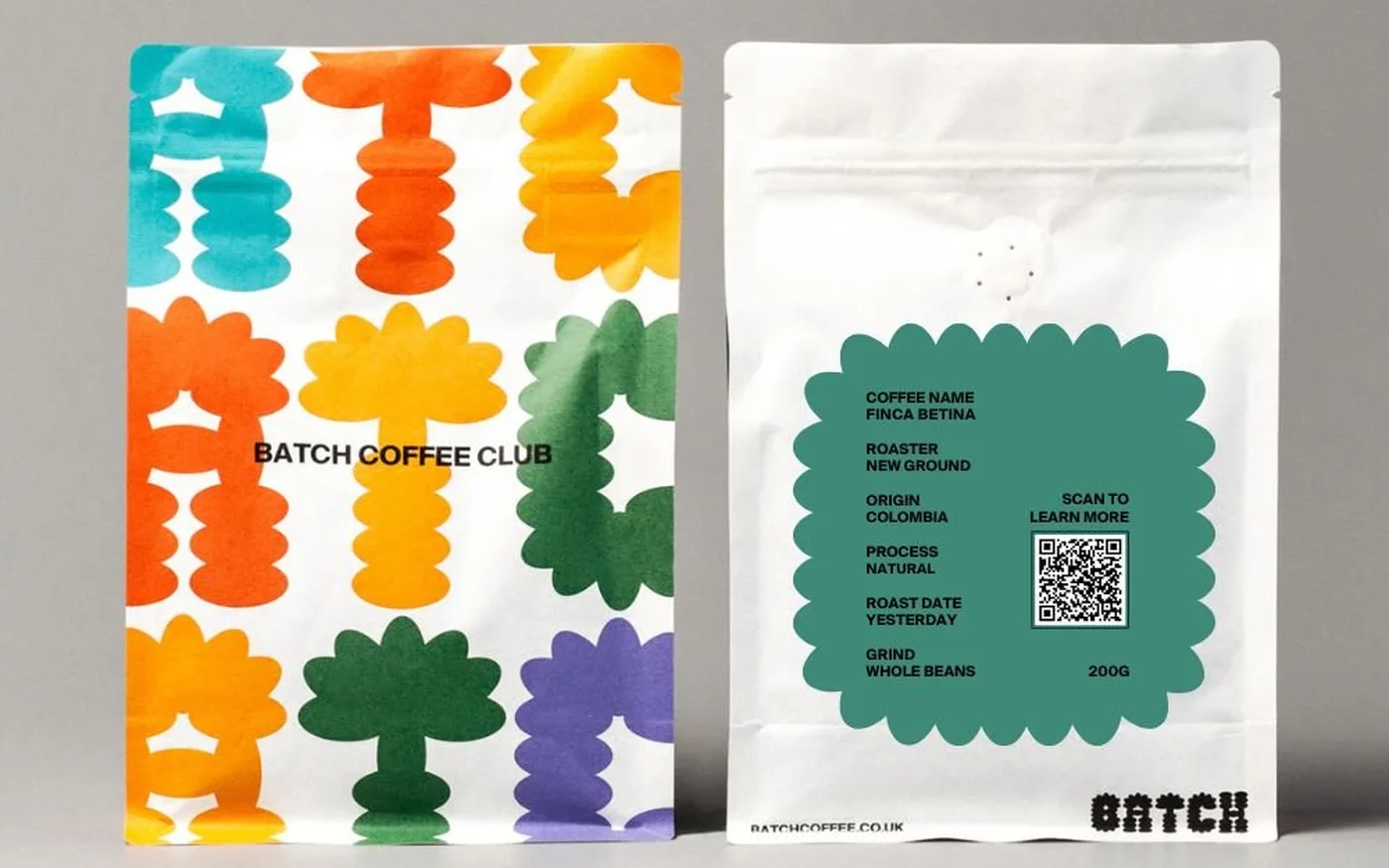 Batch Coffee Club subscription bags