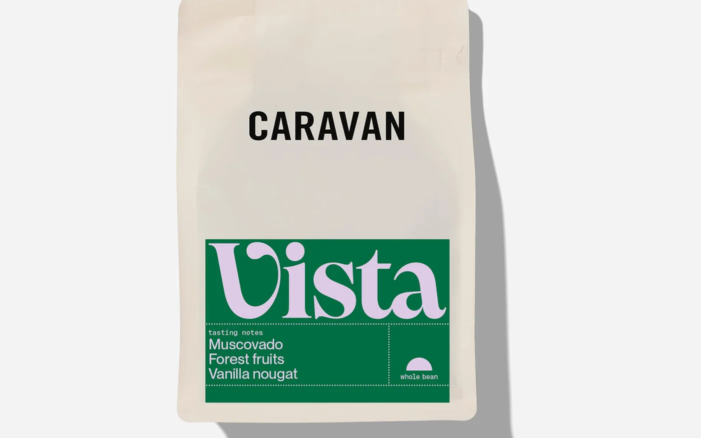 Caravan Coffee Roasters Vista blend bag