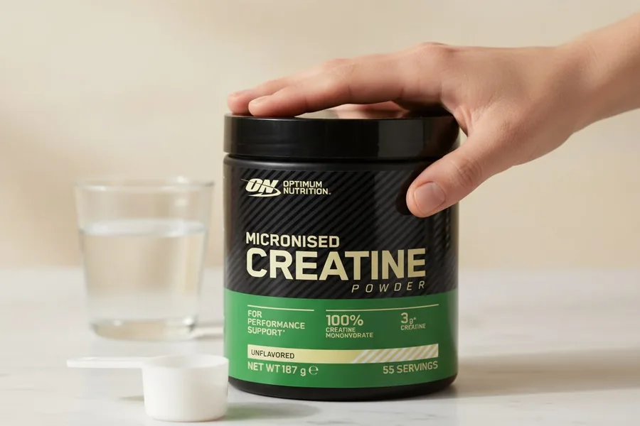 Optimum Nutrition Micronised Creatine tub