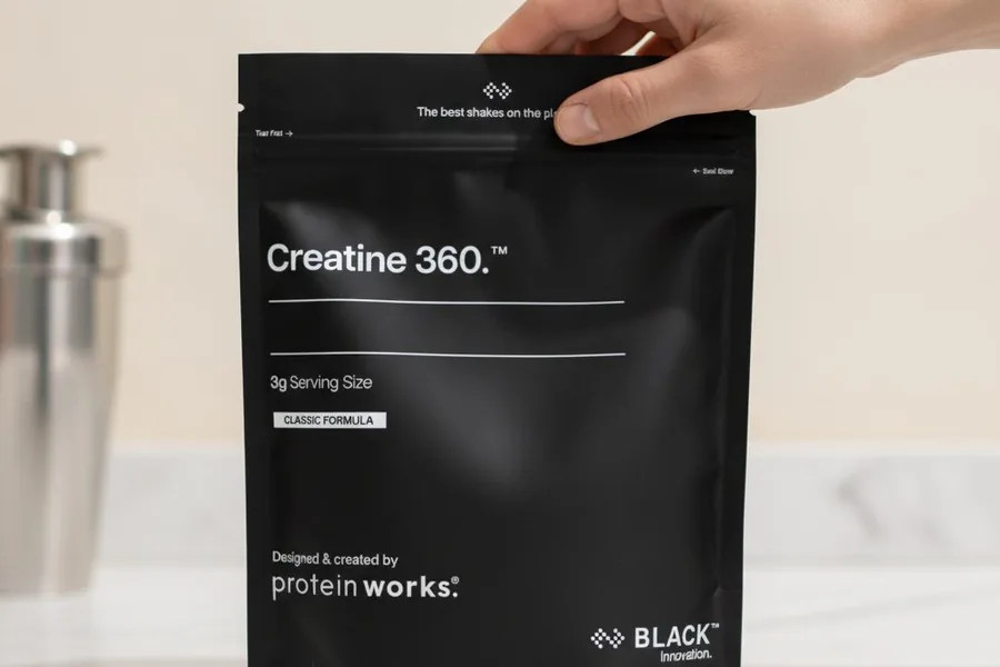 Protein Works Creatine Monohydrate flavoured tub
