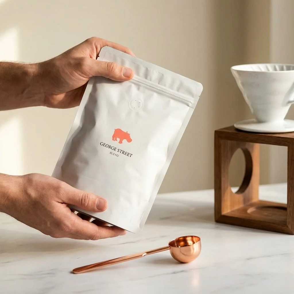 Kiss the Hippo compostable coffee pods