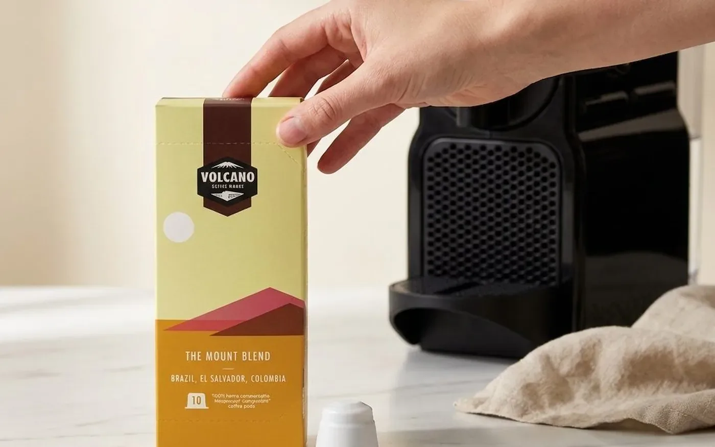 Volcano Coffee Works Mount Blend pods