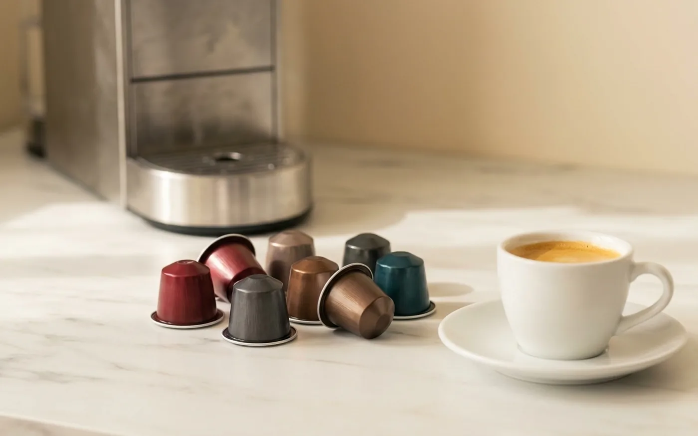 Nespresso Original line pods the category benchmark for espresso pod consistency