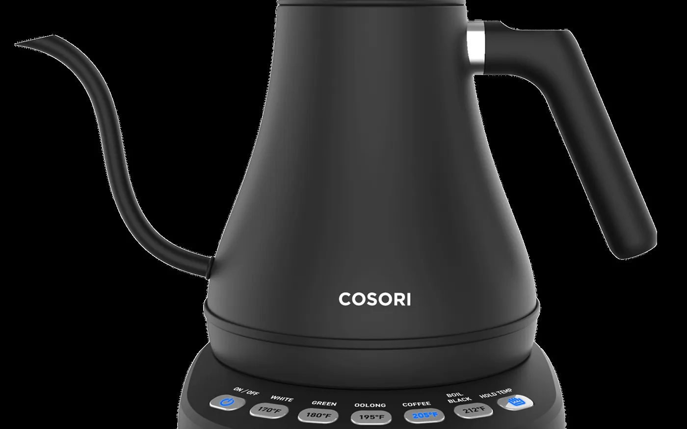 Cosori electric gooseneck kettle budget pour-over option