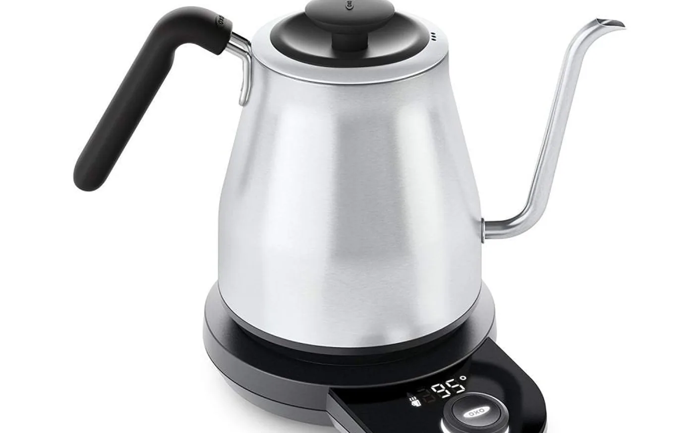 OXO Brew adjustable temperature gooseneck kettle