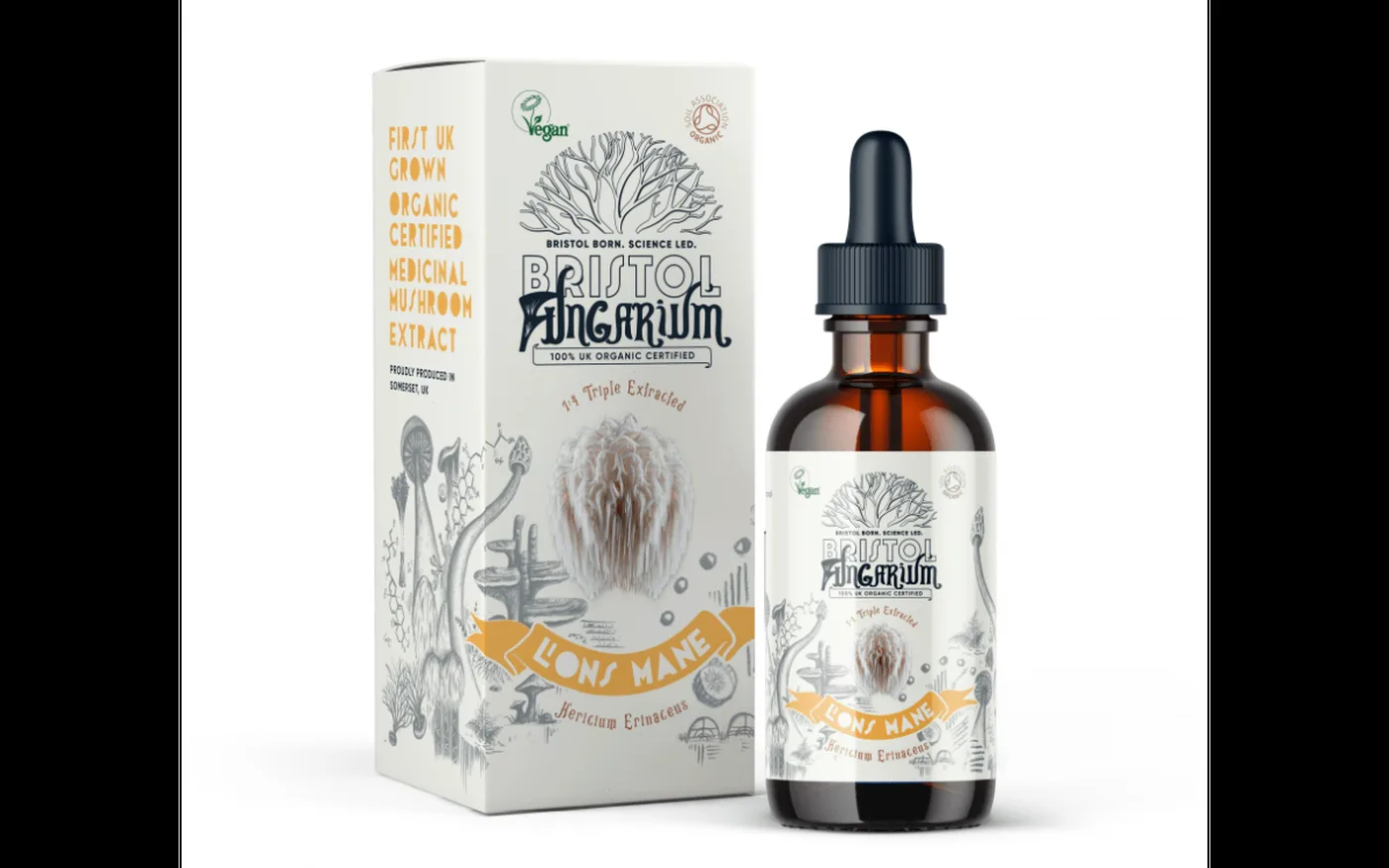 Bristol Fungarium Organic Lion's Mane Tincture
