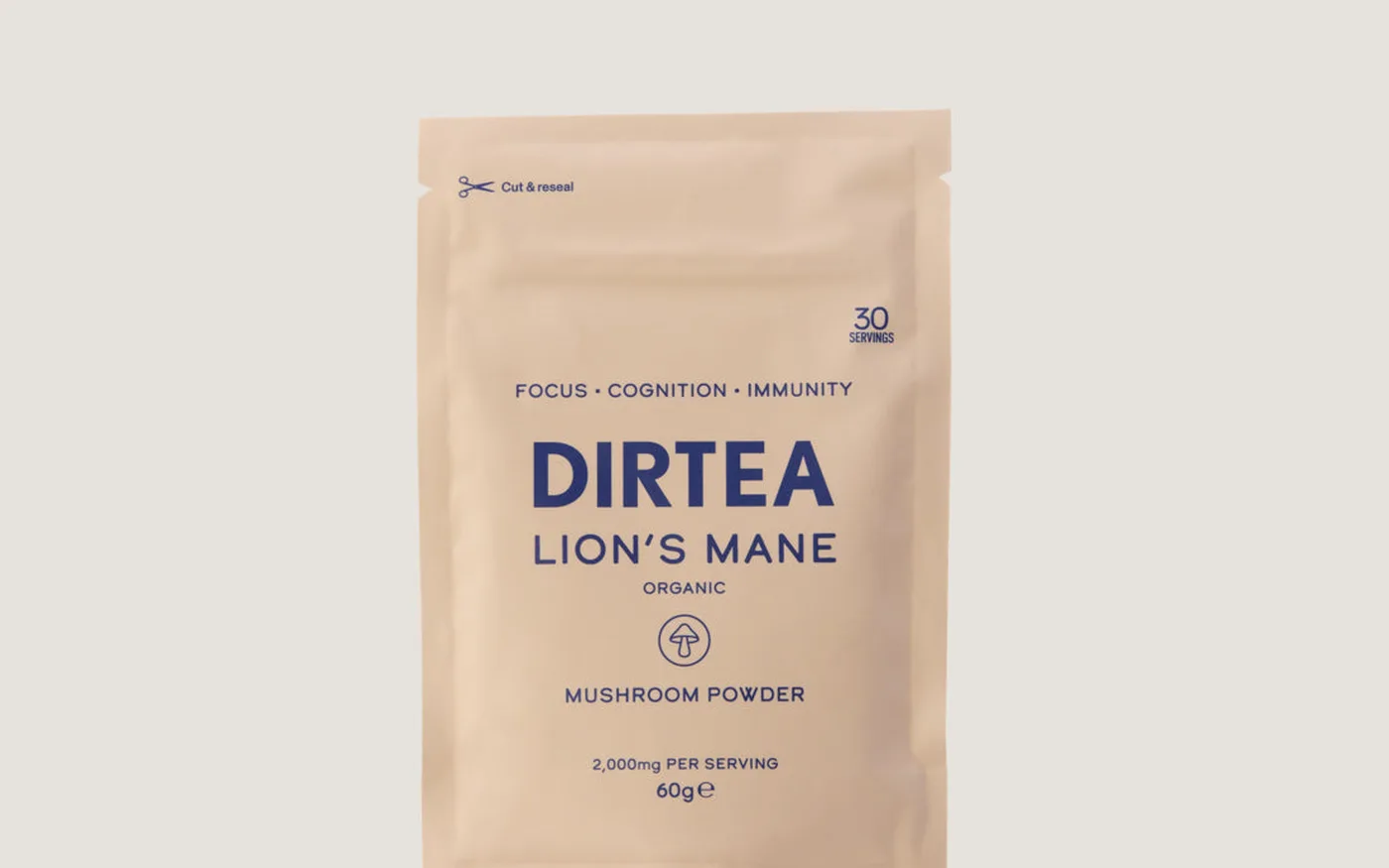 DIRTEA Lion's Mane Mushroom Powder