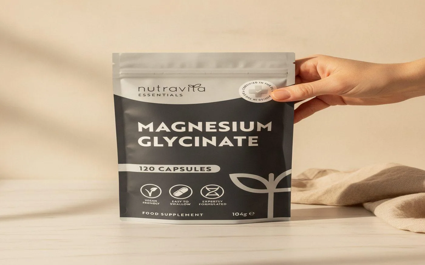 Nutravita Magnesium Bisglycinate capsules