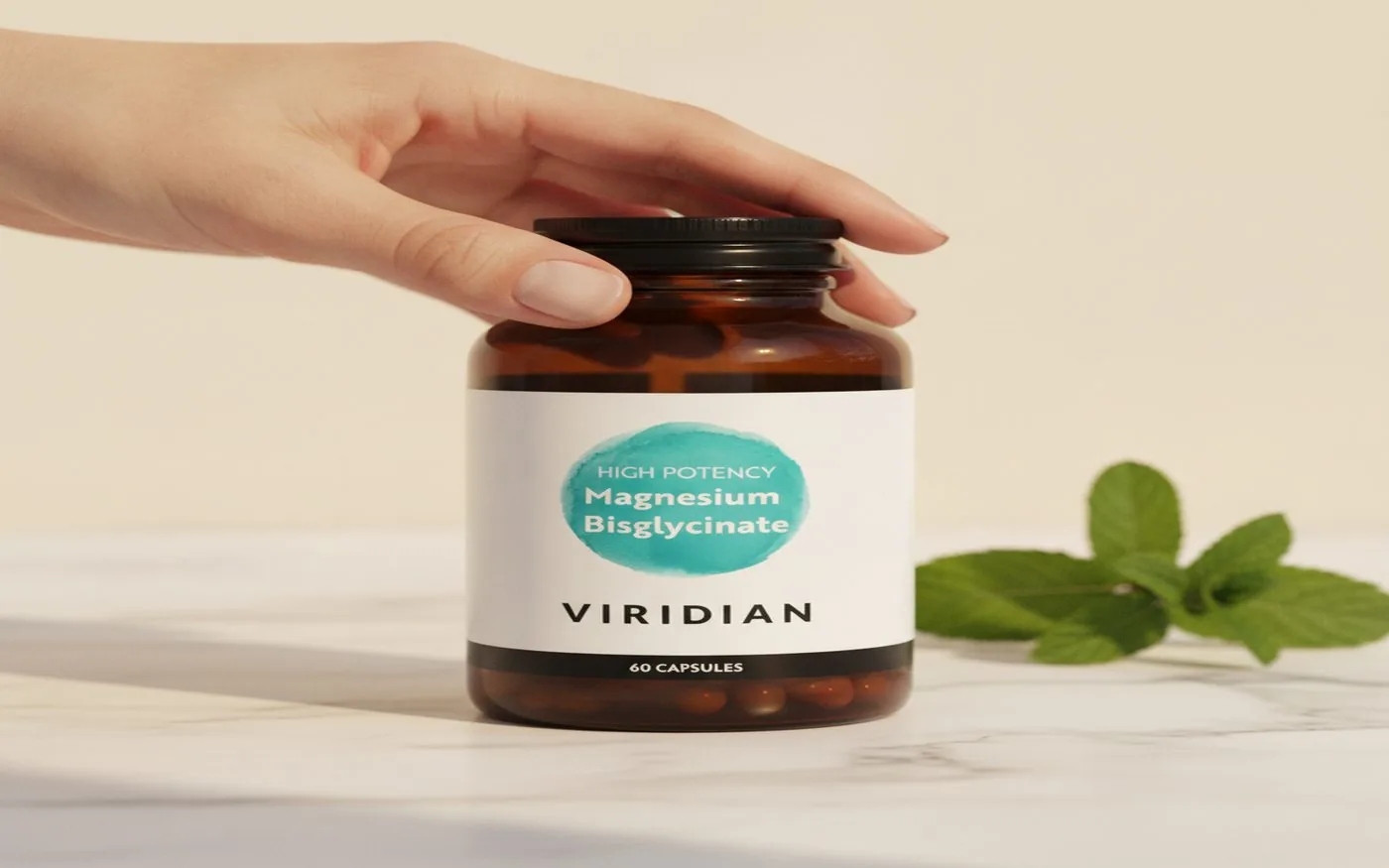 Viridian Magnesium Bisglycinate capsules