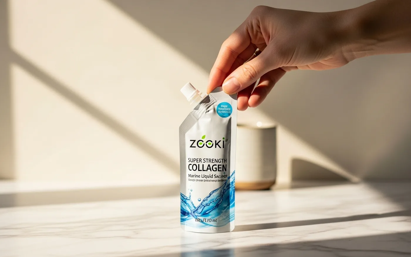 Zooki Super Strength marine collagen liquid sachet