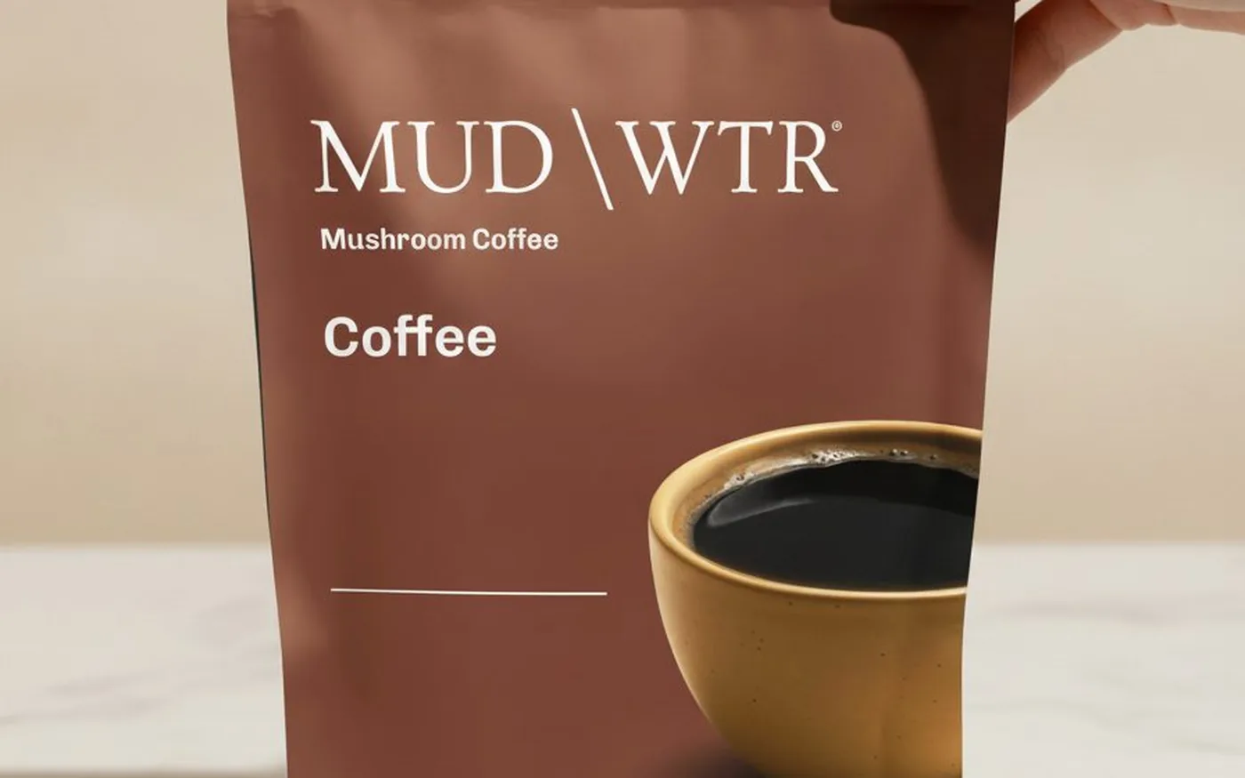 MUD WTR rise blend cacao chai mushroom beverage tin