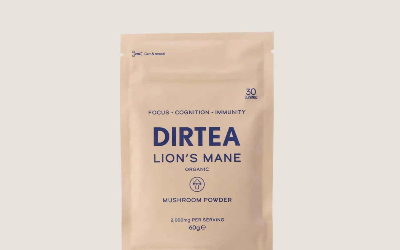 DIRTEA Lion's Mane mushroom powder