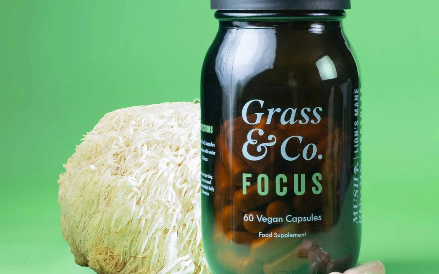 Grass & Co FOCUS Lion's Mane capsules