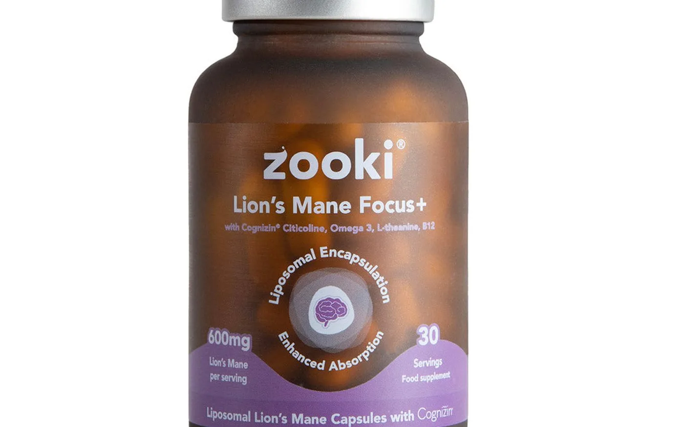 Zooki Lion's Mane Focus+ liposomal
