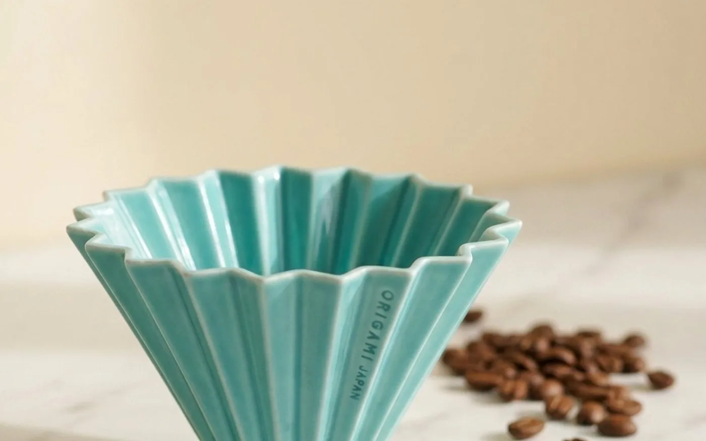 Origami Dripper M ceramic pour over cone