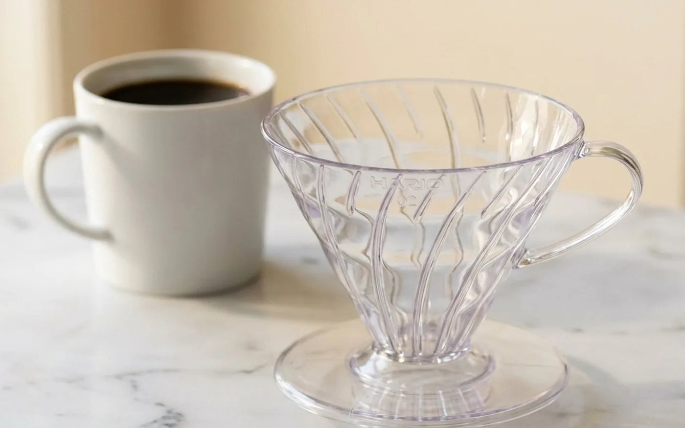 Hario V60 02 plastic pour over cone