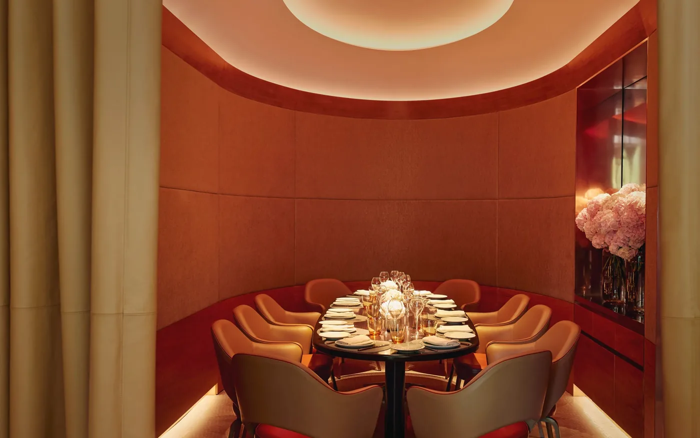 Abc Kitchens private dining room, Belgravia, London