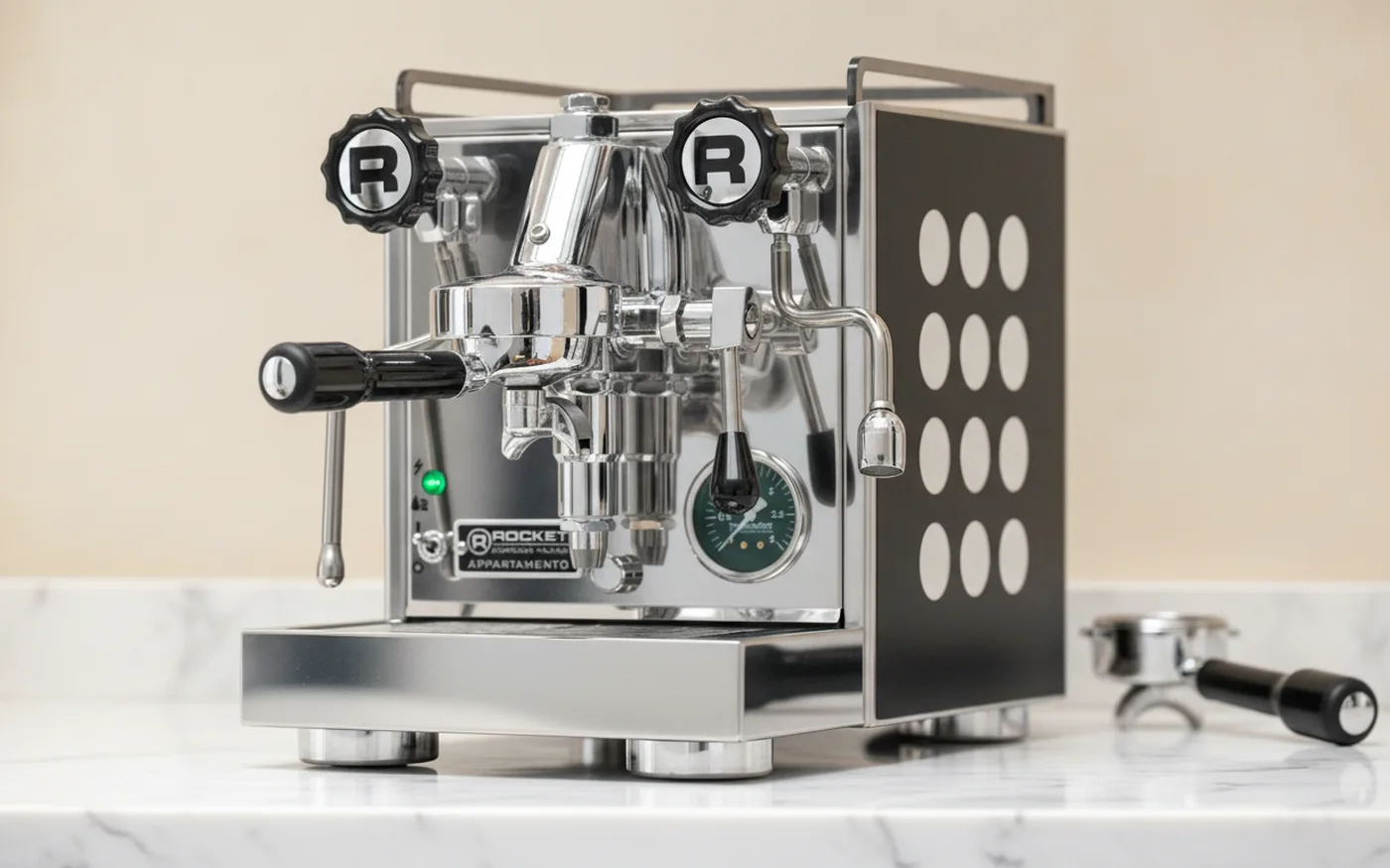 Rocket Appartamento Serie Nera espresso machine
