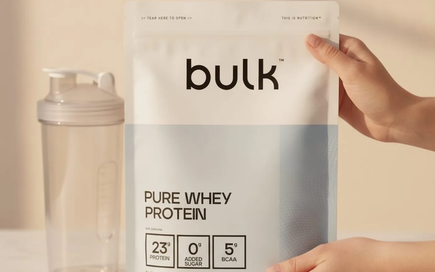 Bulk Pure Whey Protein bag