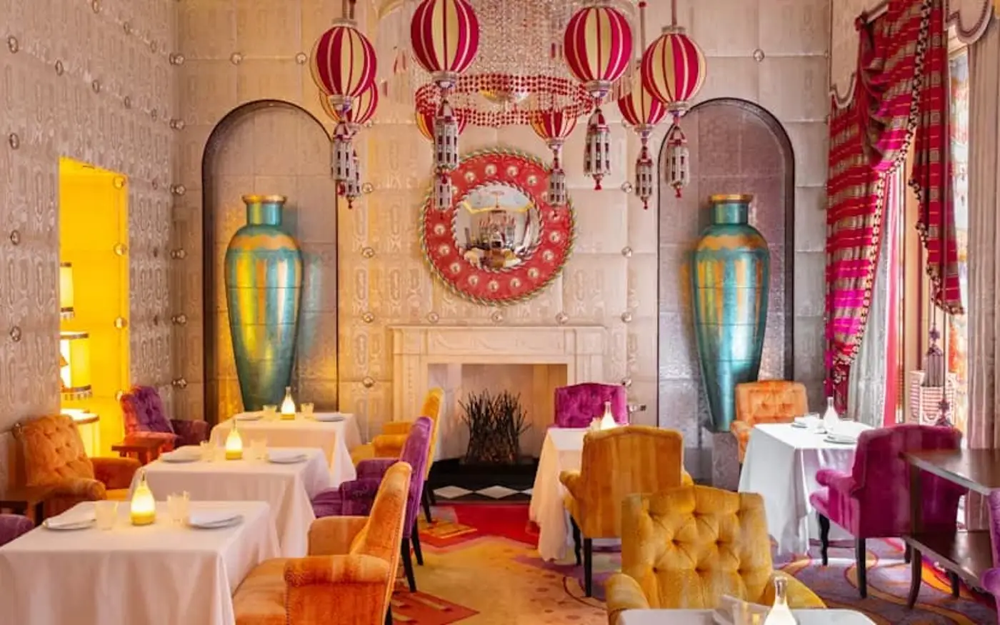 Sketch (The Lecture Room and Library) restaurant interior, Mayfair, London