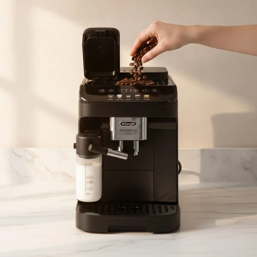 bean to cup setup