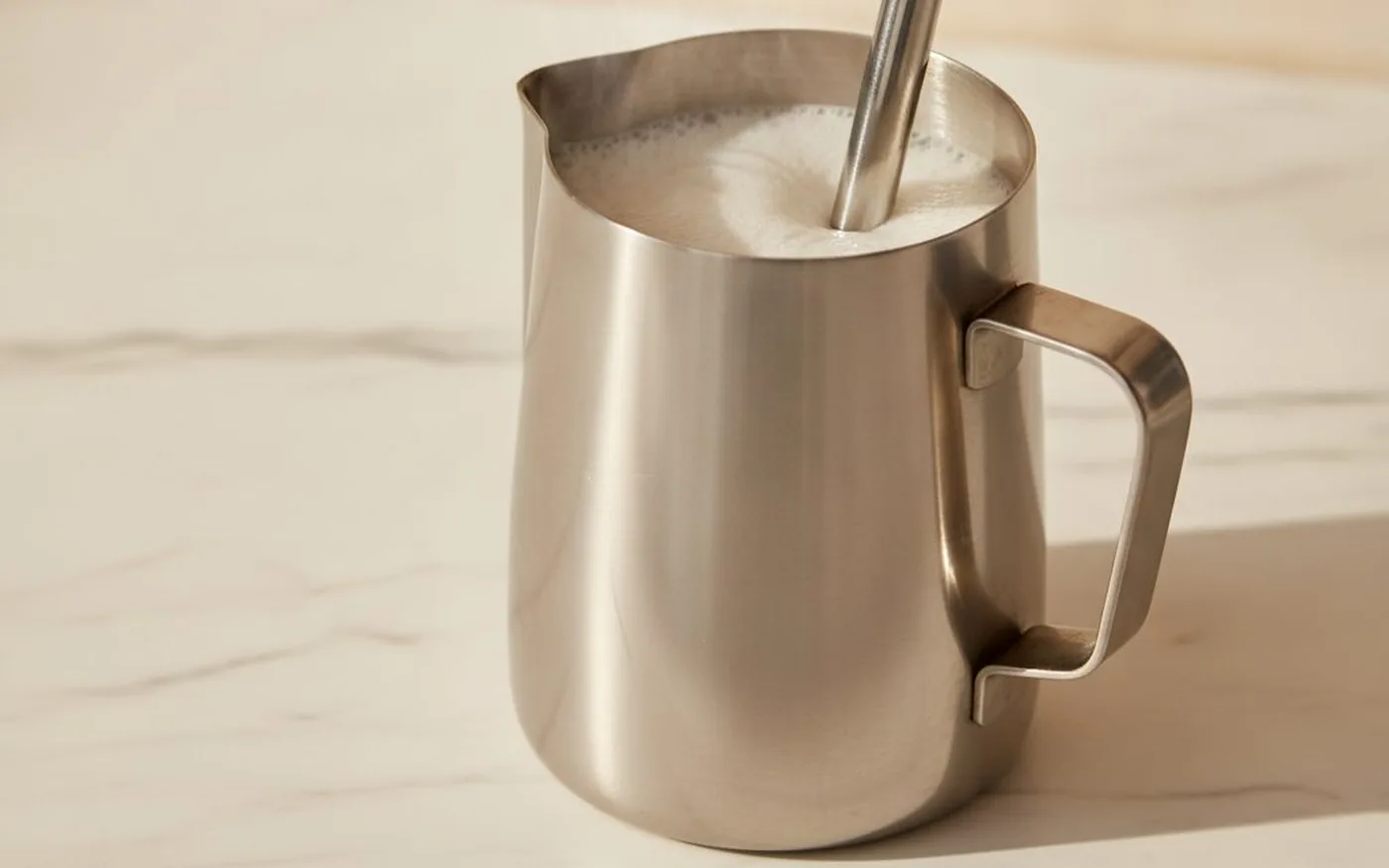 Milk steaming performance comparison