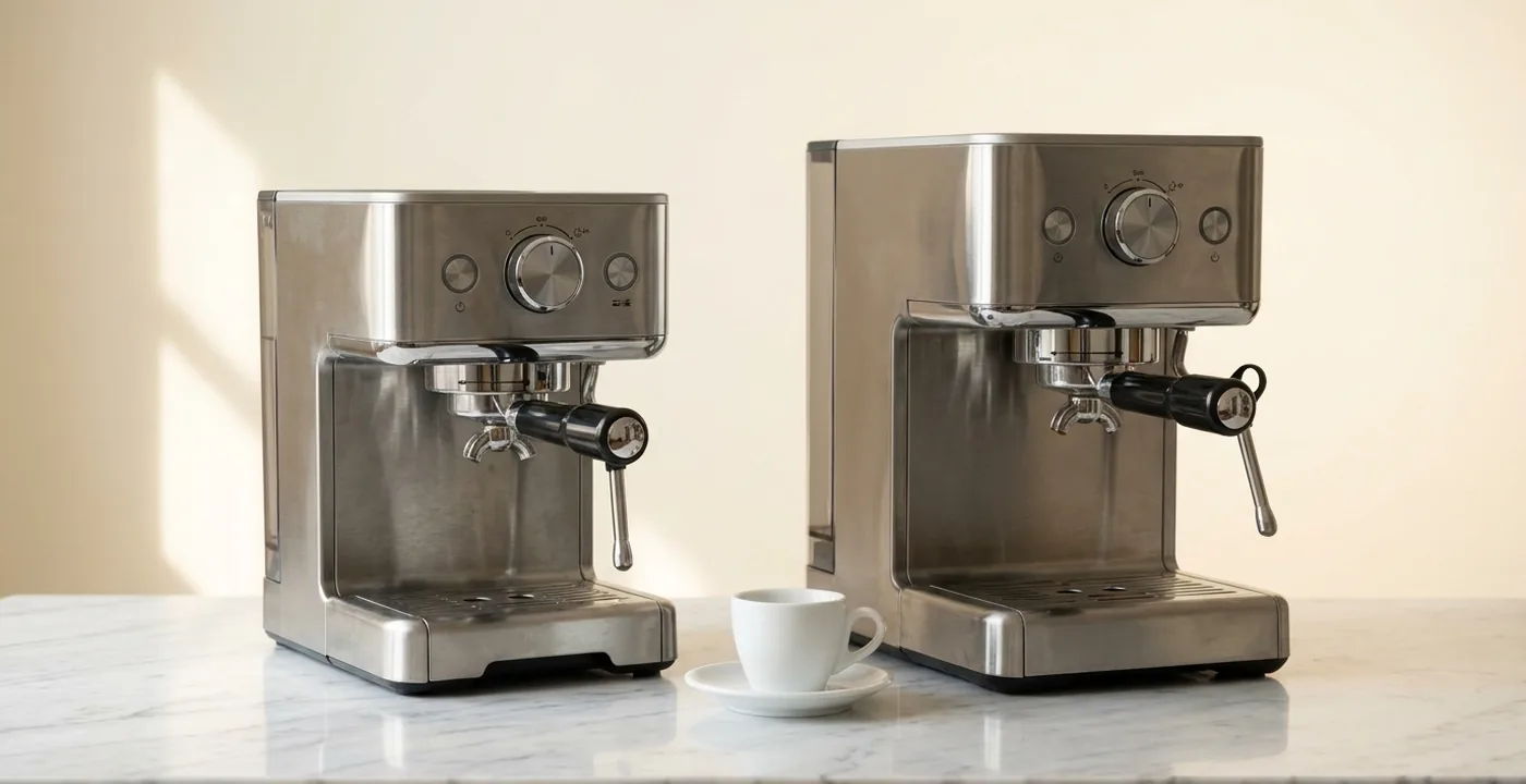 Sage Bambino vs Sage Bambino Plus espresso machine comparison