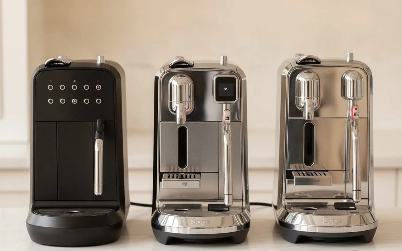 Comparison of Creatista Uno, Plus and Pro models